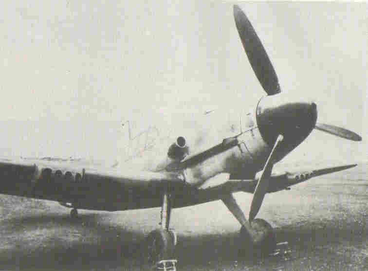 Bf 109 F-2, Werk-Nummer 9246 mit 2x4 RZ 65