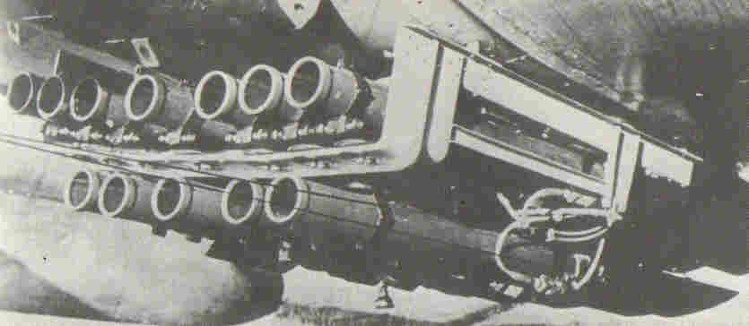 Bf 110 V 19 mit 12 Abschussrohren fr RZ 65